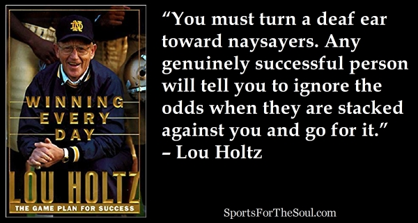 Lou Holtz on How Successful People Think